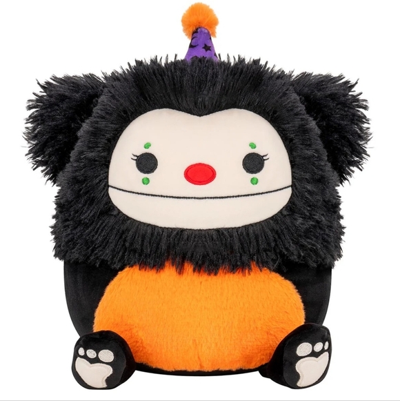 Squishmallow Feather The Big Foot Clown 10-inches SUPER RARE!